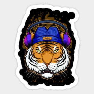 Tiger Swag Sticker